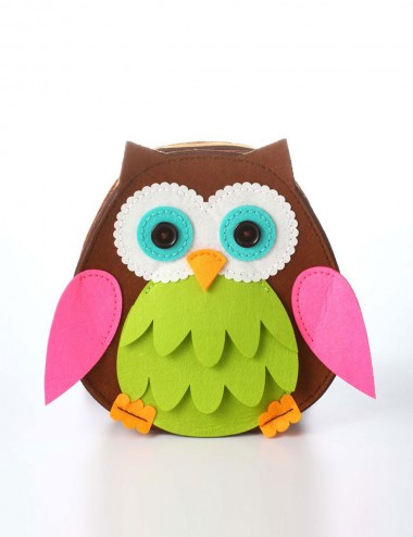 DIY Felt Owl Purse Kit